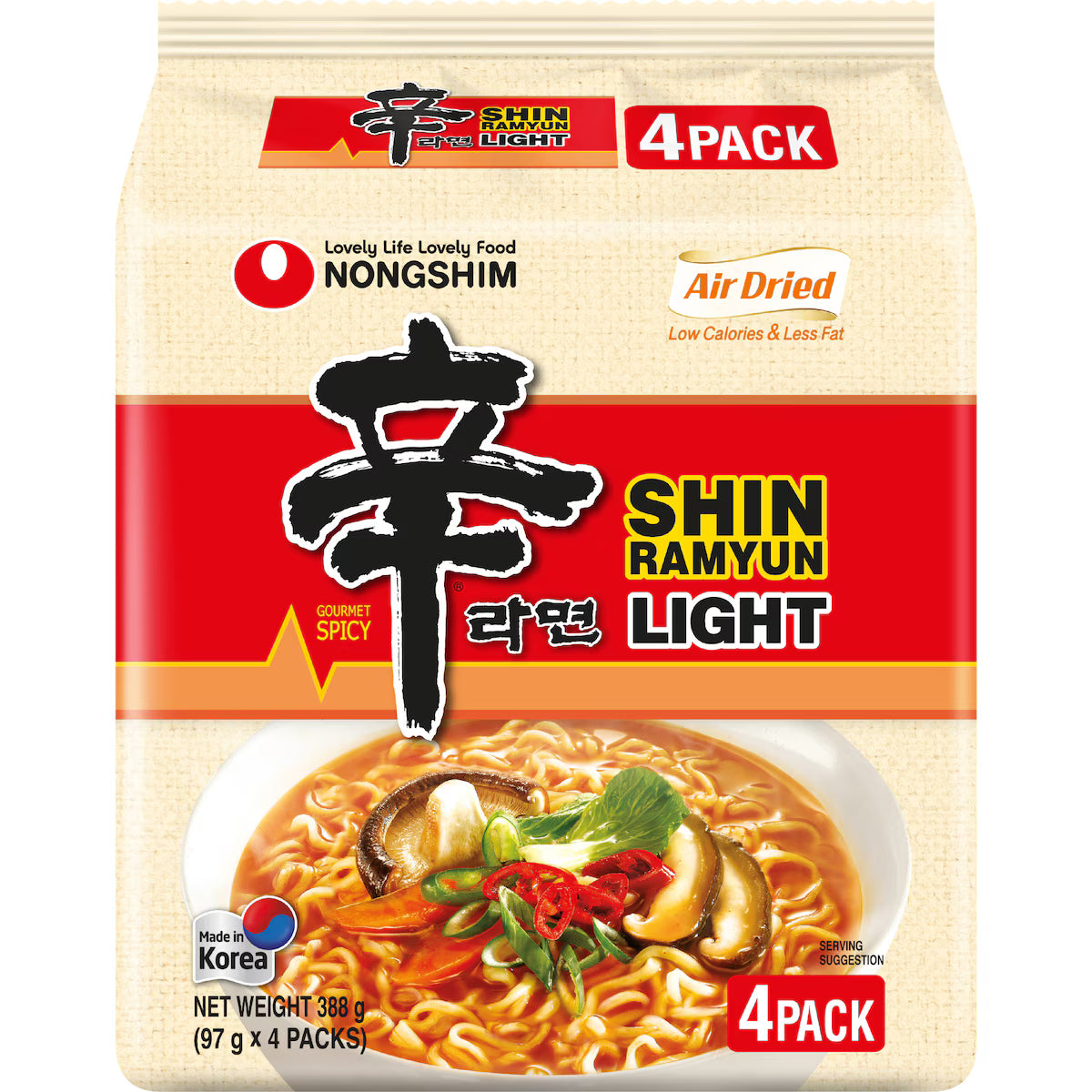 Nongshim Shin Ramyun Light
