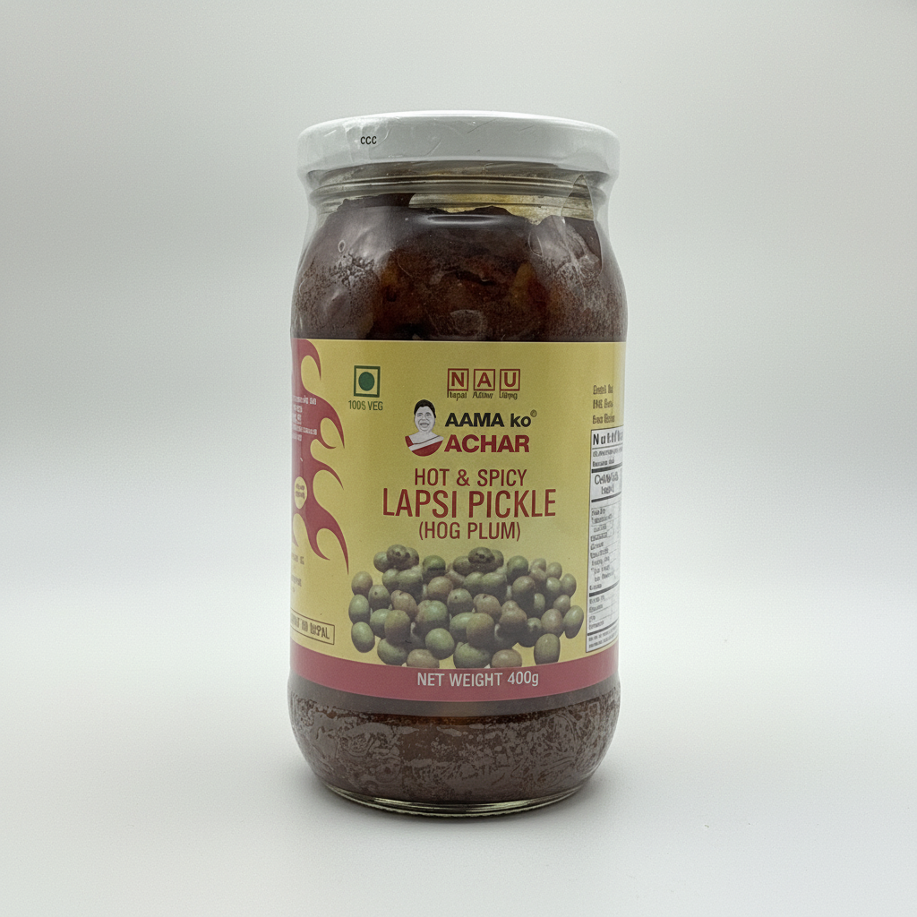 Aama ko Achar Lapsi Pickle | Hot and Spicy (400g)