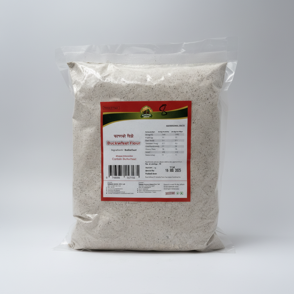 Buckwheat Flour (Phapar ko Pitho) | 1kg Premium Pack