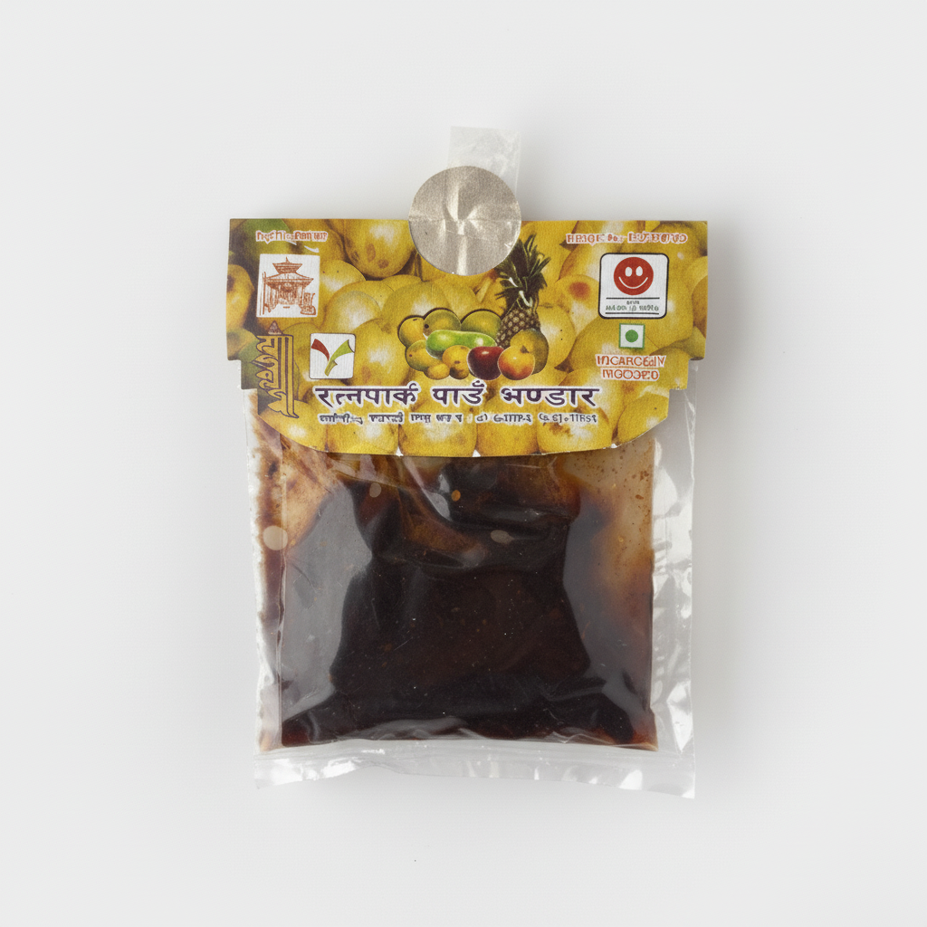 Ratnapark Paun Bhandar Aap Jhol | 110g Syrupy Mango Candy
