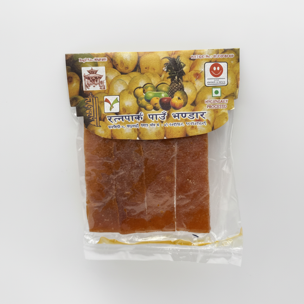 Ratnapark Paun Bhandar Lamo Candy | 70g Original Strips