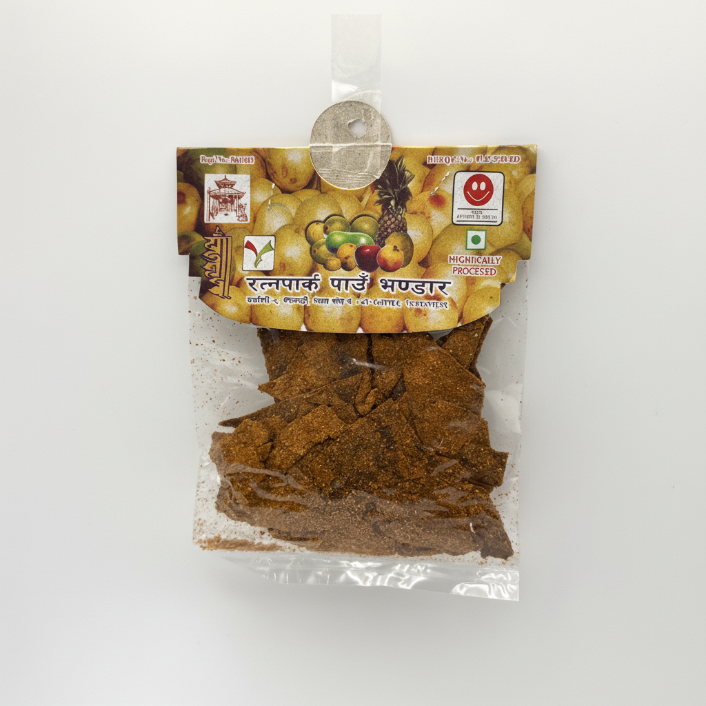 Ratnapark Paun Bhandar Tukra Piro | 65g Spicy Pieces