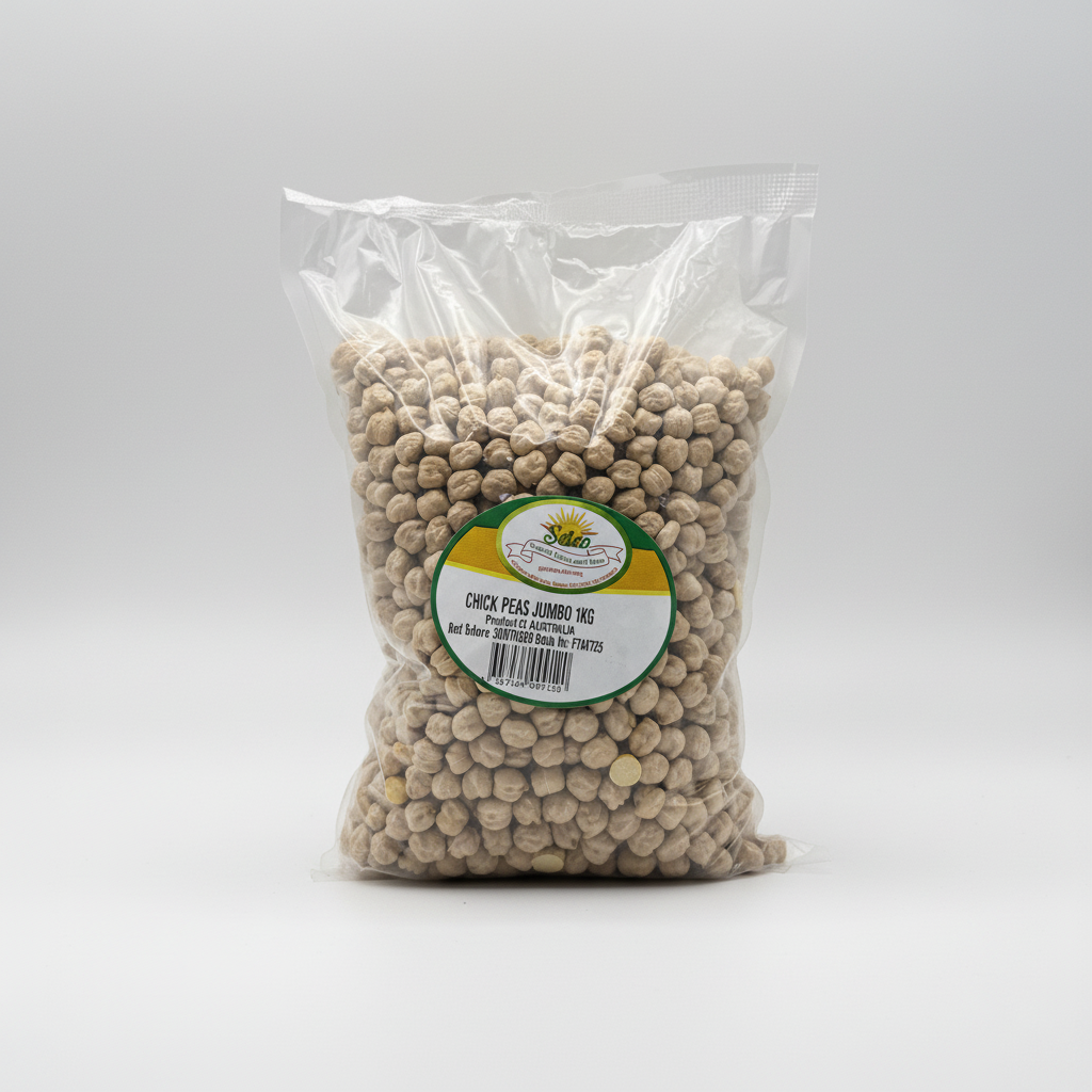 Selco Jumbo Chickpeas (Kabuli Chana) | 1kg Premium Pack
