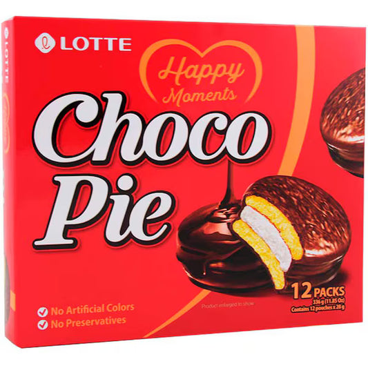 Lotte Choco pie Pack of 12