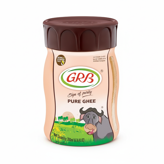 GRB Pure Ghee (Brown / Buffalo) | 500ml Traditional Jar