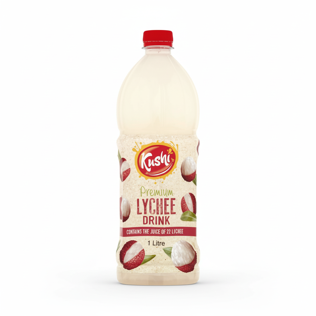 Kushi Premium Lychee Drink | 1L