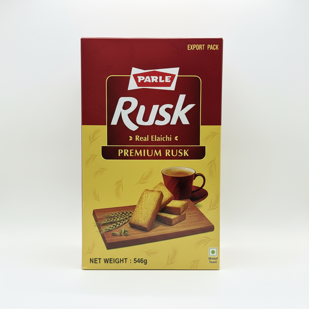 Parlese Rusk Parle Premium Rusk | 546g Family Pack (Real Elaichi) – JT Supermarket