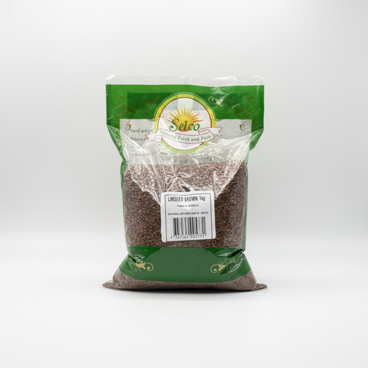 Selco Linseed Brown | 1kg Premium Flaxseed (Whole)