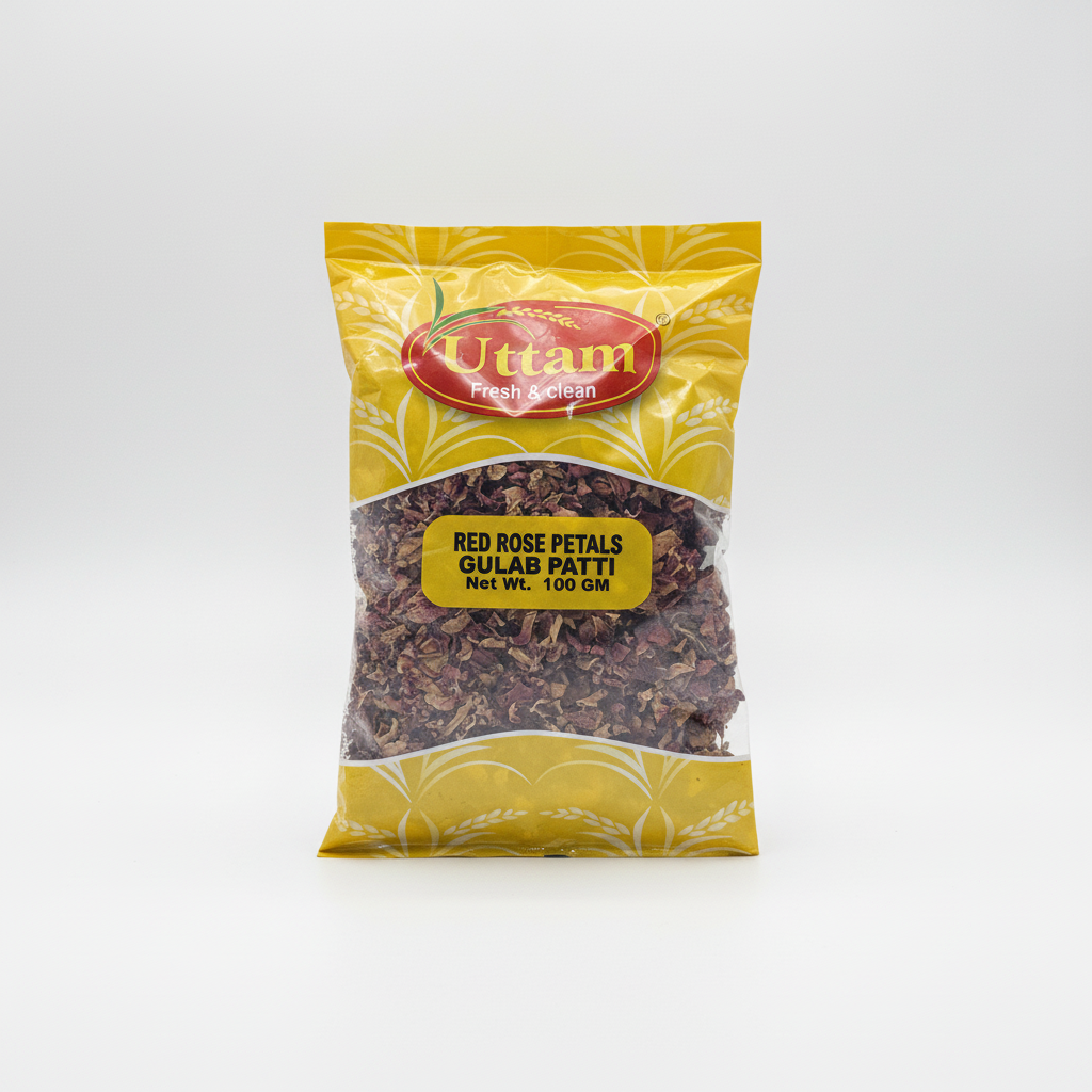 Uttam Red Rose Petals | 100g