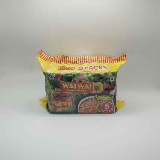 Wai Wai Chicken Noodles (Pack of 5)